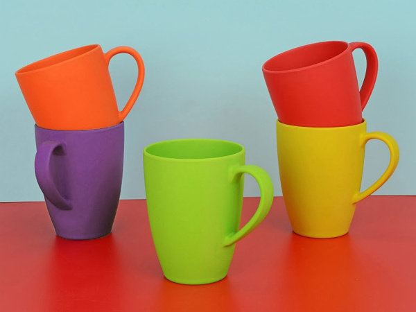 Кружка из натуральных волокон «Grain», Цвет фиолетовый