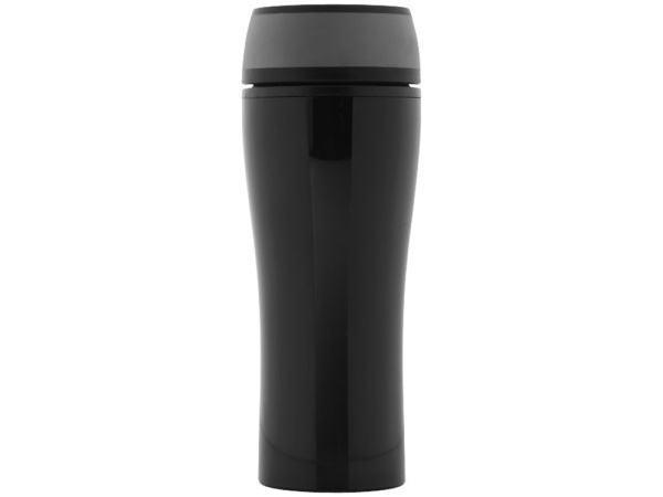 Термокружка «Curve», Цвет черный/серый