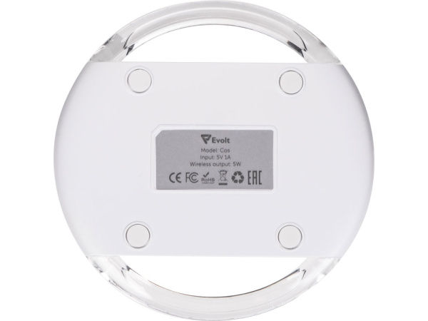 Беспроводное зарядное устройство «Cos», 5 Вт, Цвет белый
