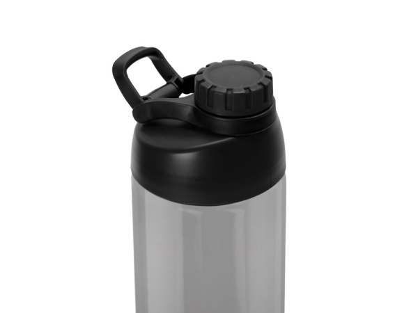 Спортивная бутылка для воды с держателем «Biggy», 1000 мл, Цвет черный