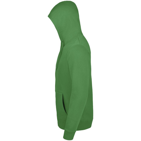 Толстовка унисекс Stone, ярко-зеленая, XS–3XL