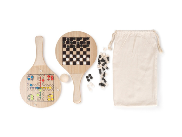 Набор пляжных ракеток SALENTO, Цвет бежевый