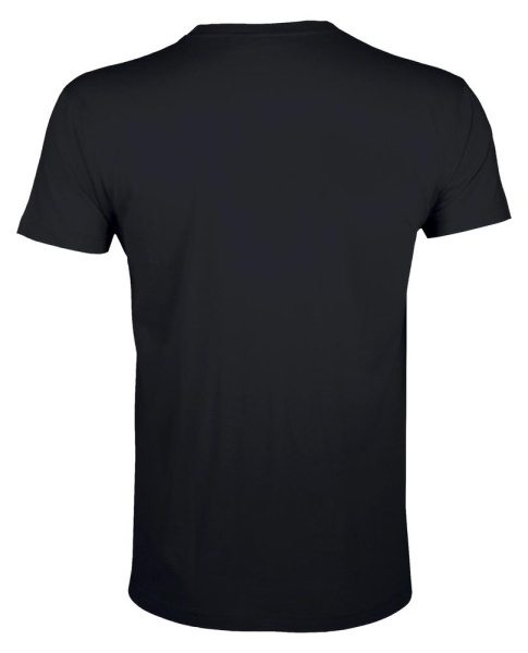 Футболка мужская Regent Fit 150, черная, XS-XXL