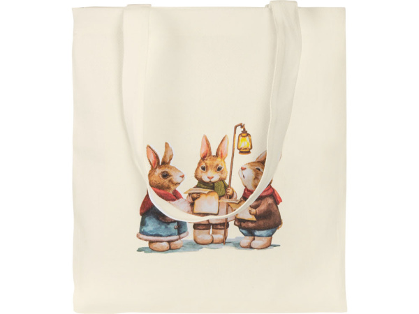 Сумка «Element» из хлопка для покупок, Цвет натуральный