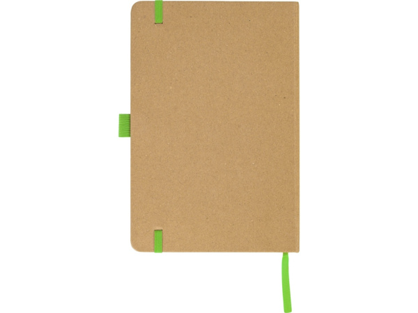 Блокнот A5 в твердой обложке «Sevilia Color», Цвет натуральный, зеленое яблоко
