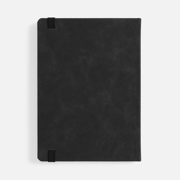 Ежедневник Urban Hard, недатированный, черный, 15х20,8х1,8 см