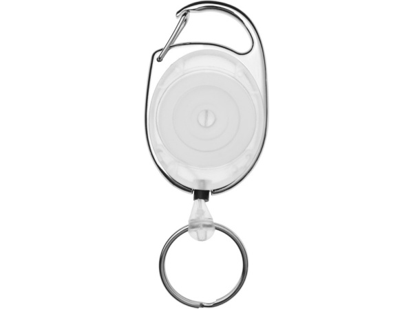 Брелок с роликом «Gerlos», Цвет белый прозрачный