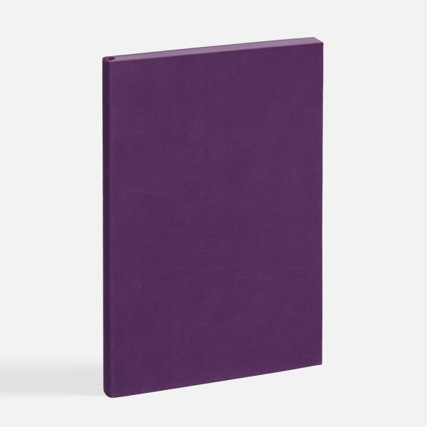 Ежедневник Flat, недатированный, фиолетовый, ver.2, 14,7х20,6х1 см