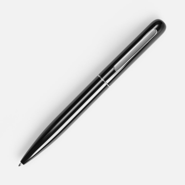 Ручка шариковая Scribo, черная, 14х1,2 см