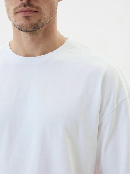 Футболка Oversize Premium 210, белая, размер 3XL