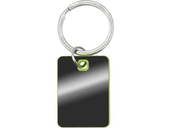 Брелок «SteelPop Rct», Цвет цвет вороненой стали/зеленое яблоко