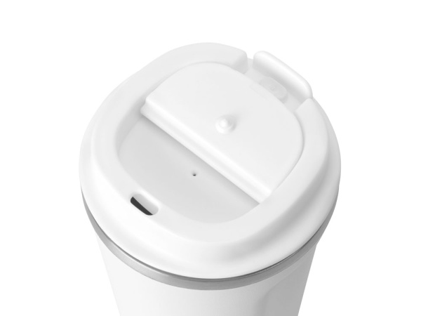 Термокружка «CAFÉ COMPACT», Цвет белый