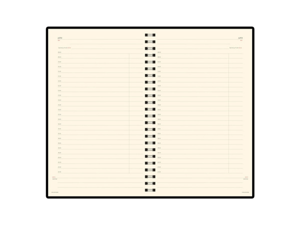 Ежедневник недатированный А5 «Milano», Цвет коричневый