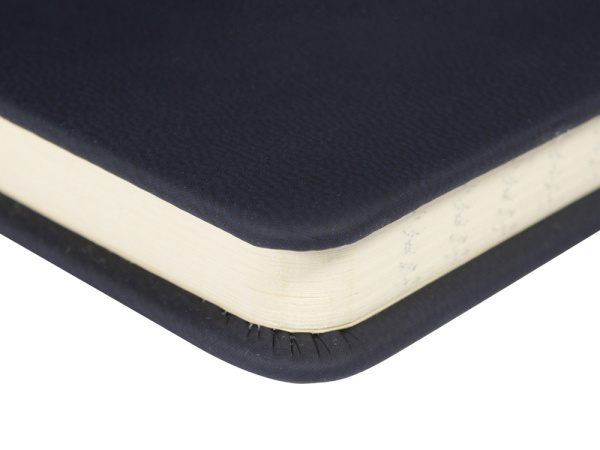 Ежедневник недатированный А5 «Megapolis Velvet New», Цвет синий нэйви