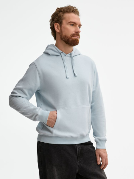 Толстовка унисекс Spencer, голубая, XS–3XL