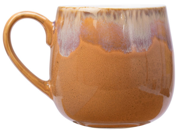 Кружка с вулканическим дизайном «Etna», Цвет персик