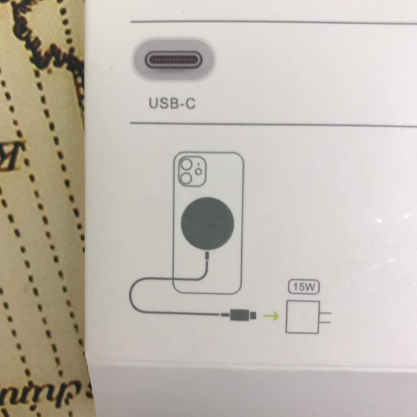 Беспроводная сетевая зарядка Charger USB-С 15W для смартфонов Android