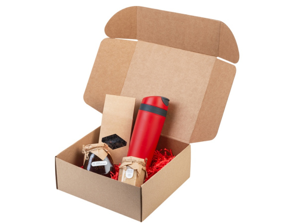 Подарочный набор «Tea Cup Superior Honey» 2.0, Цвет красный