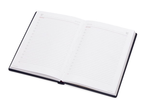 Ежедневник недатированный А5 «Velvet», Размер A5, Цвет синий нэйви