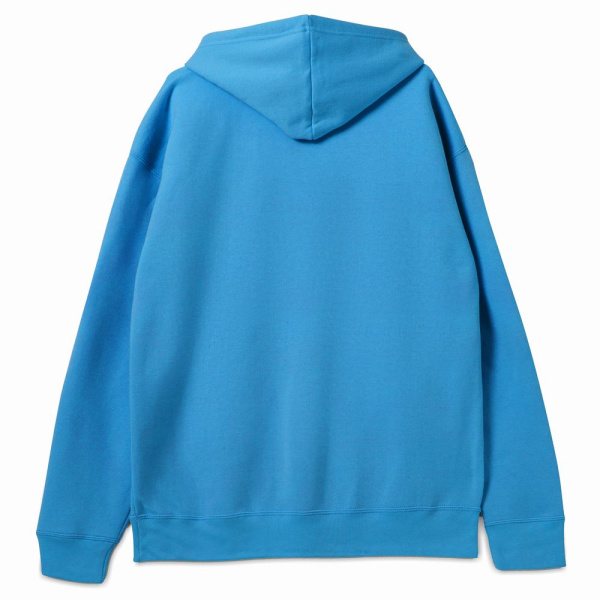 Толстовка с капюшоном Slam 320, бирюзовая, XS–XXL