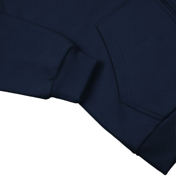 Толстовка на молнии с капюшоном Siverga Heavy 2.0, темно-синяя, XS–5XL