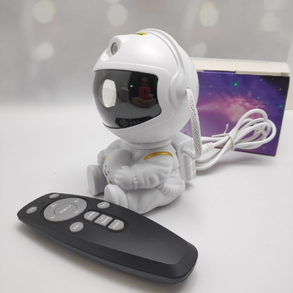 Ночник проектор игрушка Астронавт Astronaut Nebula Projector HR-F3 с пультом ДУ