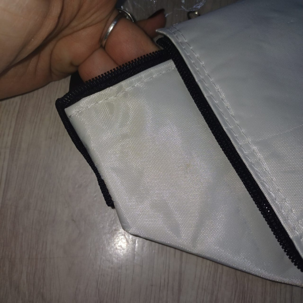 Сумка-холодильник «Macey», Цвет белый/черный