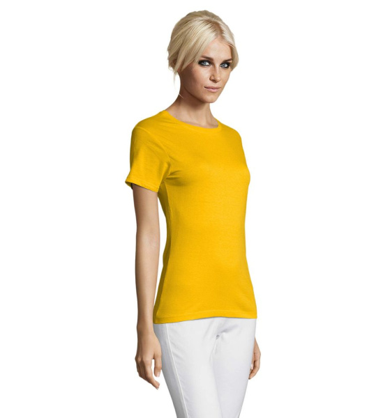 Футболка женская Regent Women, желтая, S–XXL