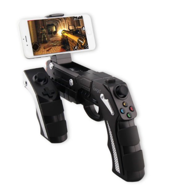 Беспроводной геймпад iPega PG-9057 Bluetooth PC/Android/IOS Phantom Shox Blaster Gun