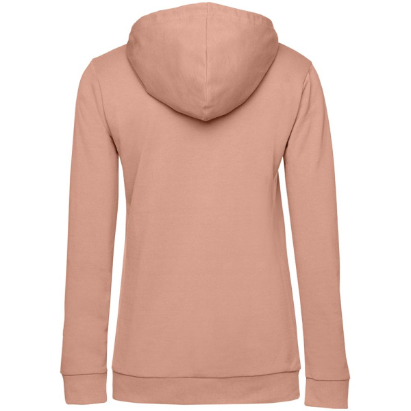 Толстовка с капюшоном женская Hoodie, бежевая (nude), XS–XXL