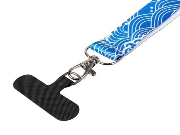 Браслет-ремувка под сублимацию для телефона, Цвет белый/черный