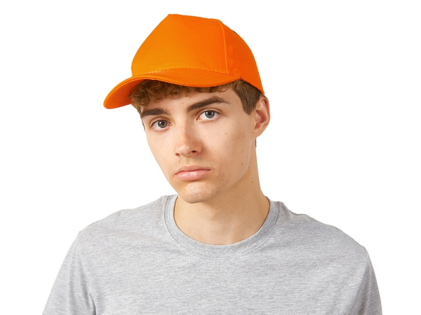 Бейсболка «New York», Цвет оранжевый