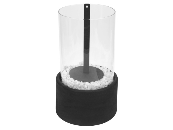 Биокамин «Hygge», Цвет черный/прозрачный