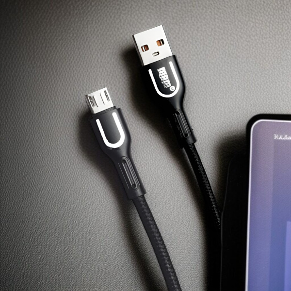 Кабель USB MRM MR31m USB-Micro, длина 1000мм, ток 3.1А, черный / Скорость, стиль и надежность в каждой детали