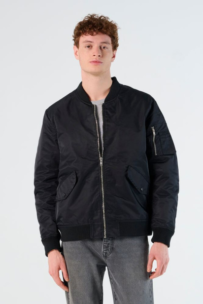 Куртка бомбер унисекс Rebel, коричневая, XS–3XL