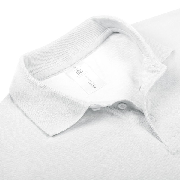 Рубашка поло Heavymill белая, S–3XL