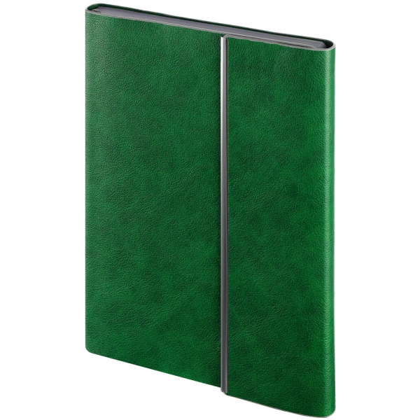 Ежедневник Petrus Flap, недатированный, зеленый, 21х15,5х1,5 см