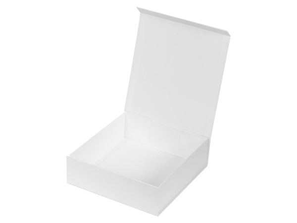 Коробка разборная с магнитным клапаном, Размер S, Цвет белый