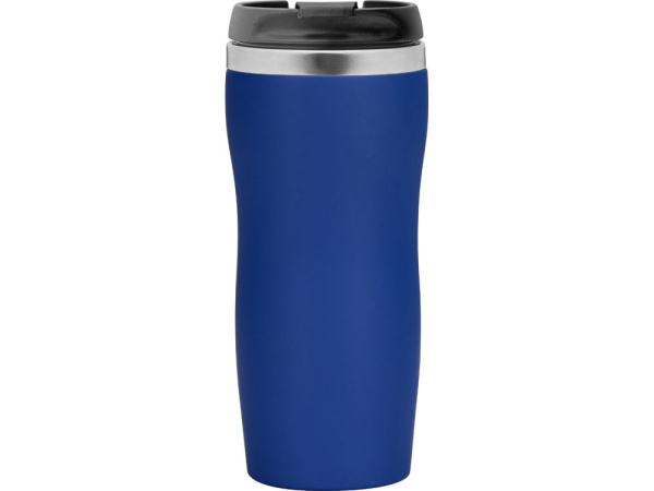 Термокружка «Double wall mug С1» soft-touch, 350 мл, Цвет синий