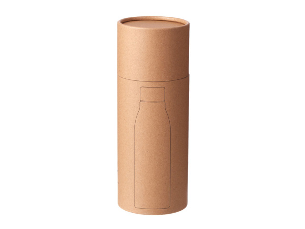 Вакуумная термобутылка «Brottle» c медной изоляцией, тубус, 600 мл, Цвет темно-серый