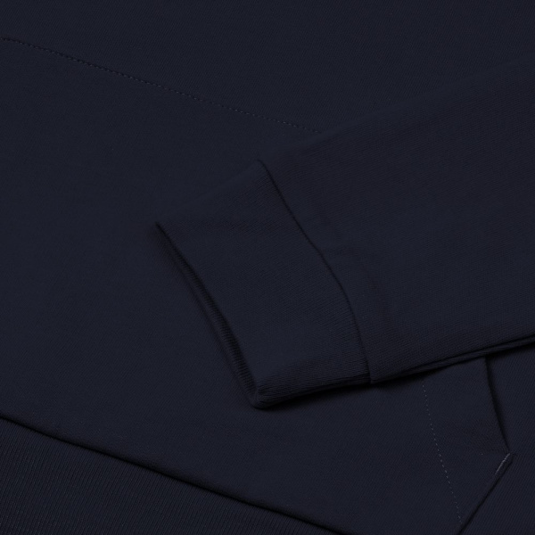 Толстовка на молнии с капюшоном Unit Siverga, темно-синяя, XS–4XL