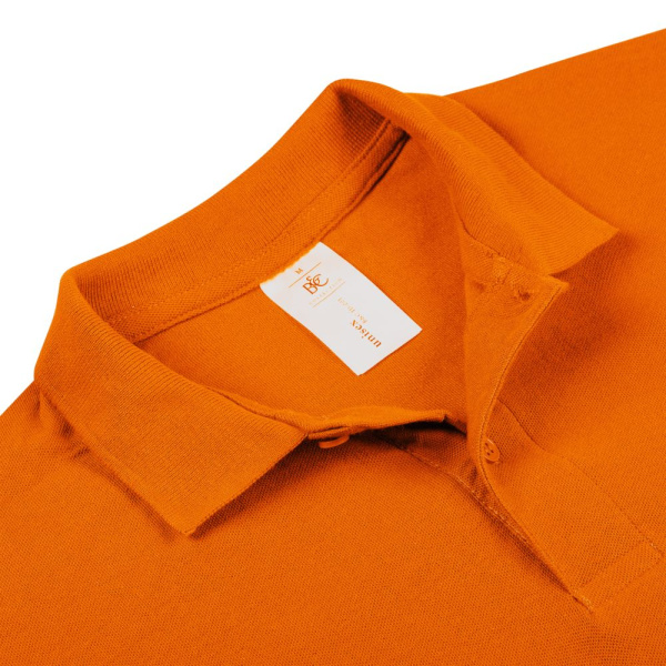 Рубашка поло ID.001 оранжевая, S–3XL
