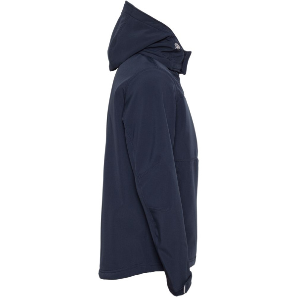 Куртка мужская Hooded Softshell темно-синяя, S–2XL