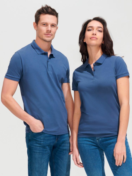 Рубашка поло женская Perfect Women 180 белая, S–XXL