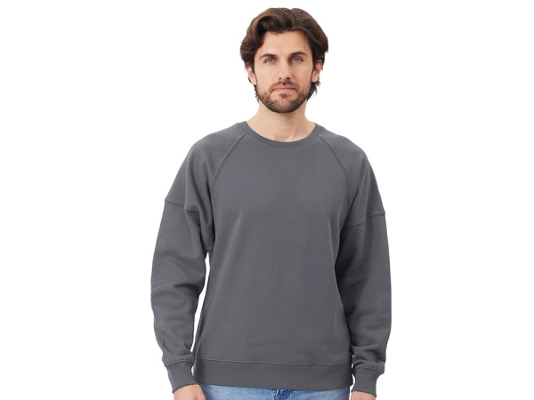 Свитшот оверсайз «Paris», унисекс, Размер L, Цвет темно-серый