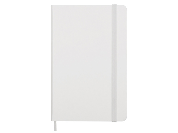 Записная книжка A6+ Classic (в линейку), Medium, Цвет белый