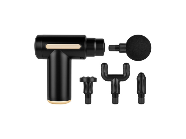 Массажер-пистолет для тела «Wellness Phantom», Цвет черный