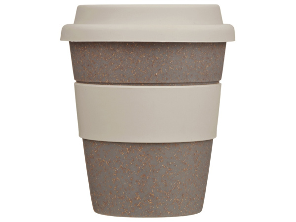 Стакан из бамбукового волокна «Café», Цвет серо-коричневый/бежевый