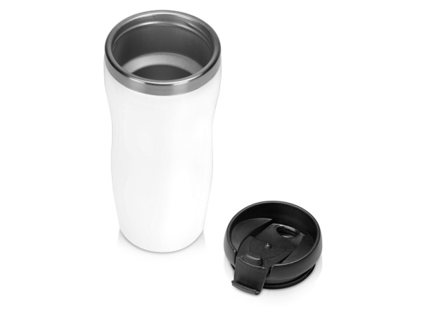 Термокружка «Mony Steel» soft-touch, Цвет белый