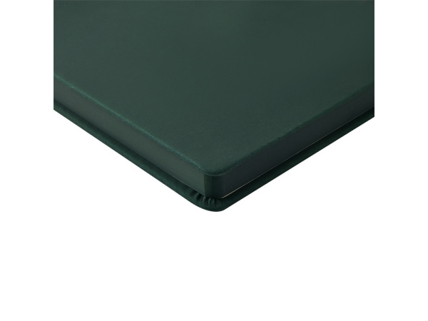 Ежедневник А5 «Megapolis Color» soft-touch, Цвет темно-зеленый